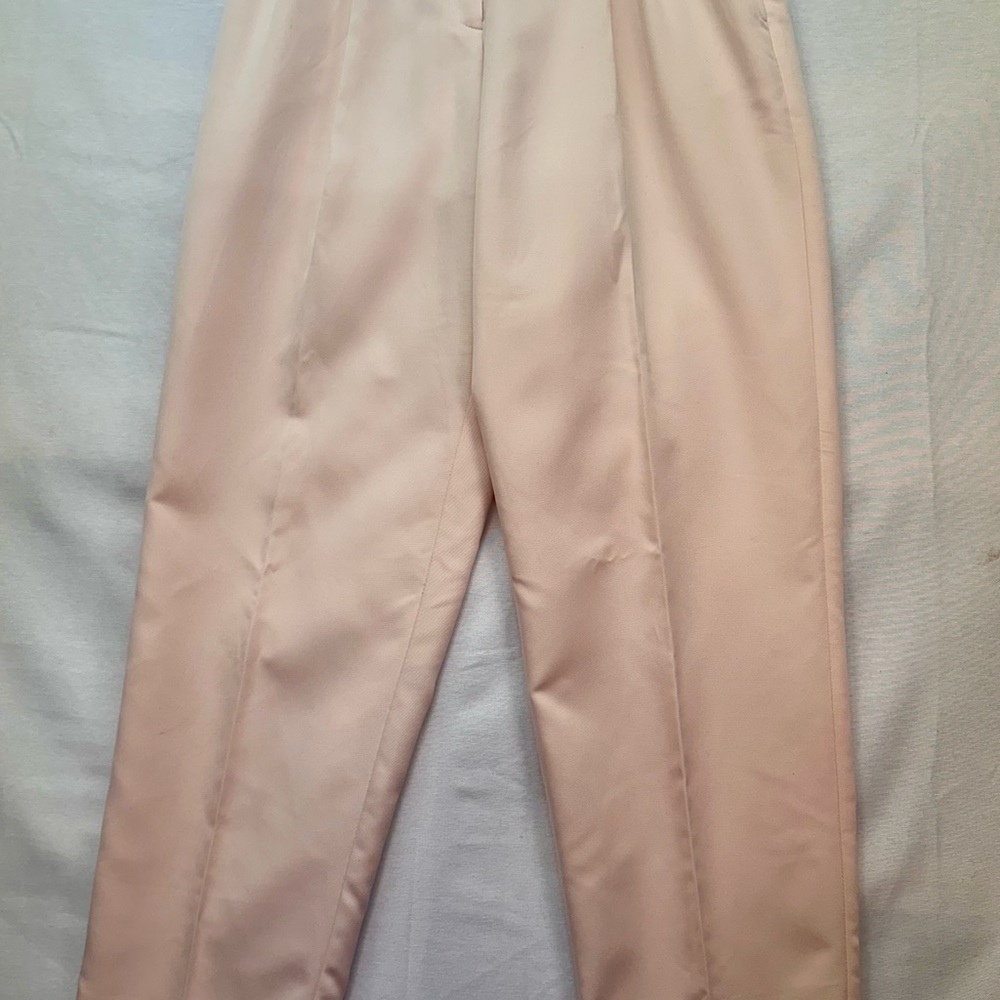 Talbots Blush Pink Trousers size 12‎ stretch waist